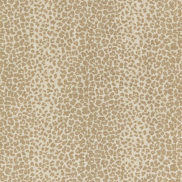 Leopard Linen Print - Sesame Fabrics | Schumacher
